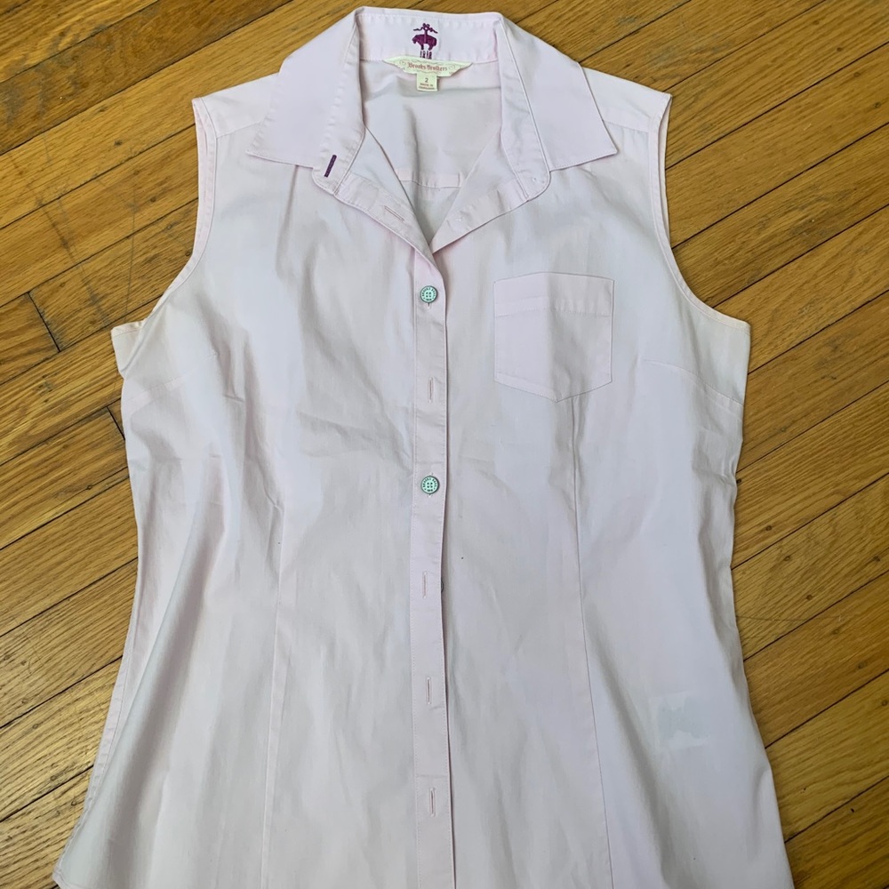 Brooks Brother Botton  Light Pink Button Down